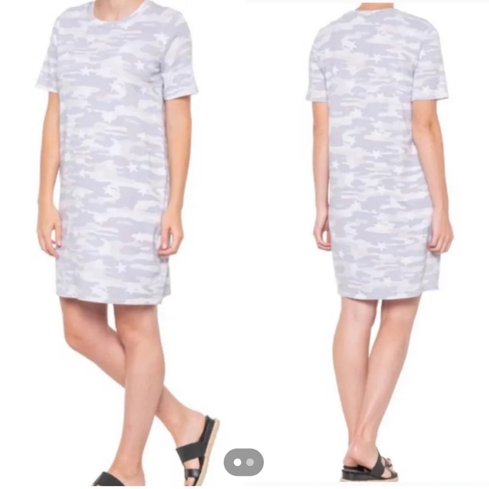 NWT Lucky Brand Small Camo Shirt Dress